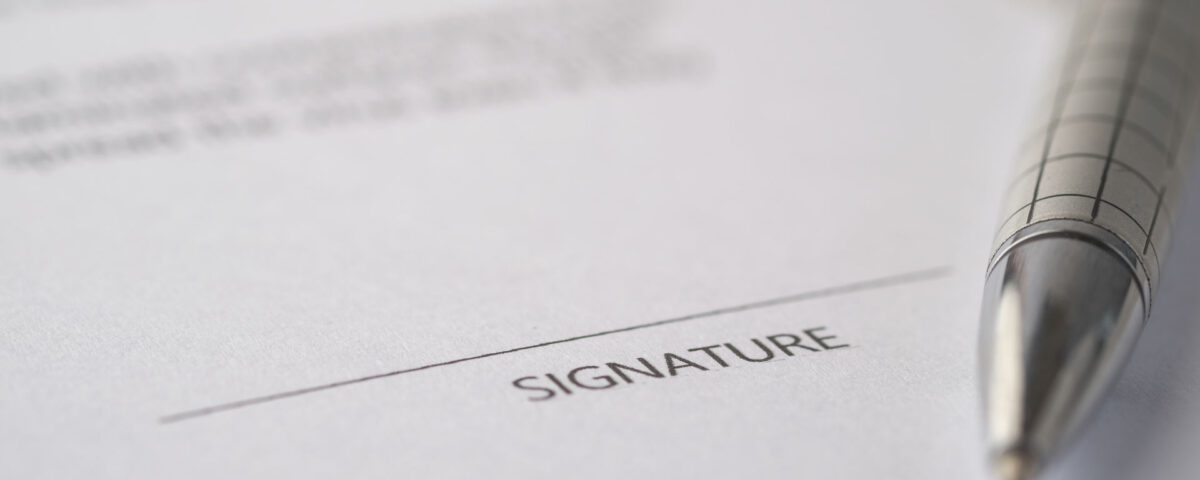 come riconoscere una firma falsa